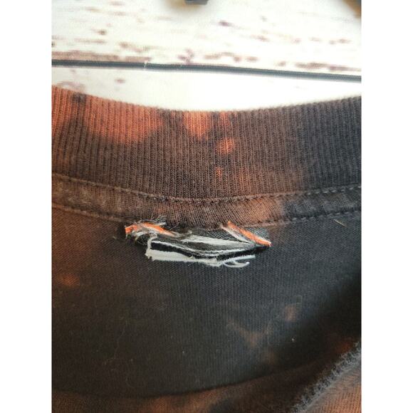 Harley Davidson Tie Dye San Diego Grunge Biker Motorcycle T-shirt Men's Sz XL - Picture 9 of 9